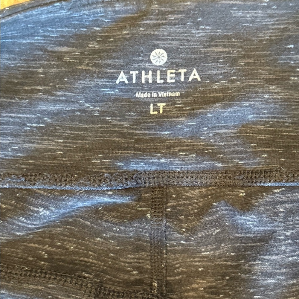 Athleta Heathered Grey Bootcut Leggings